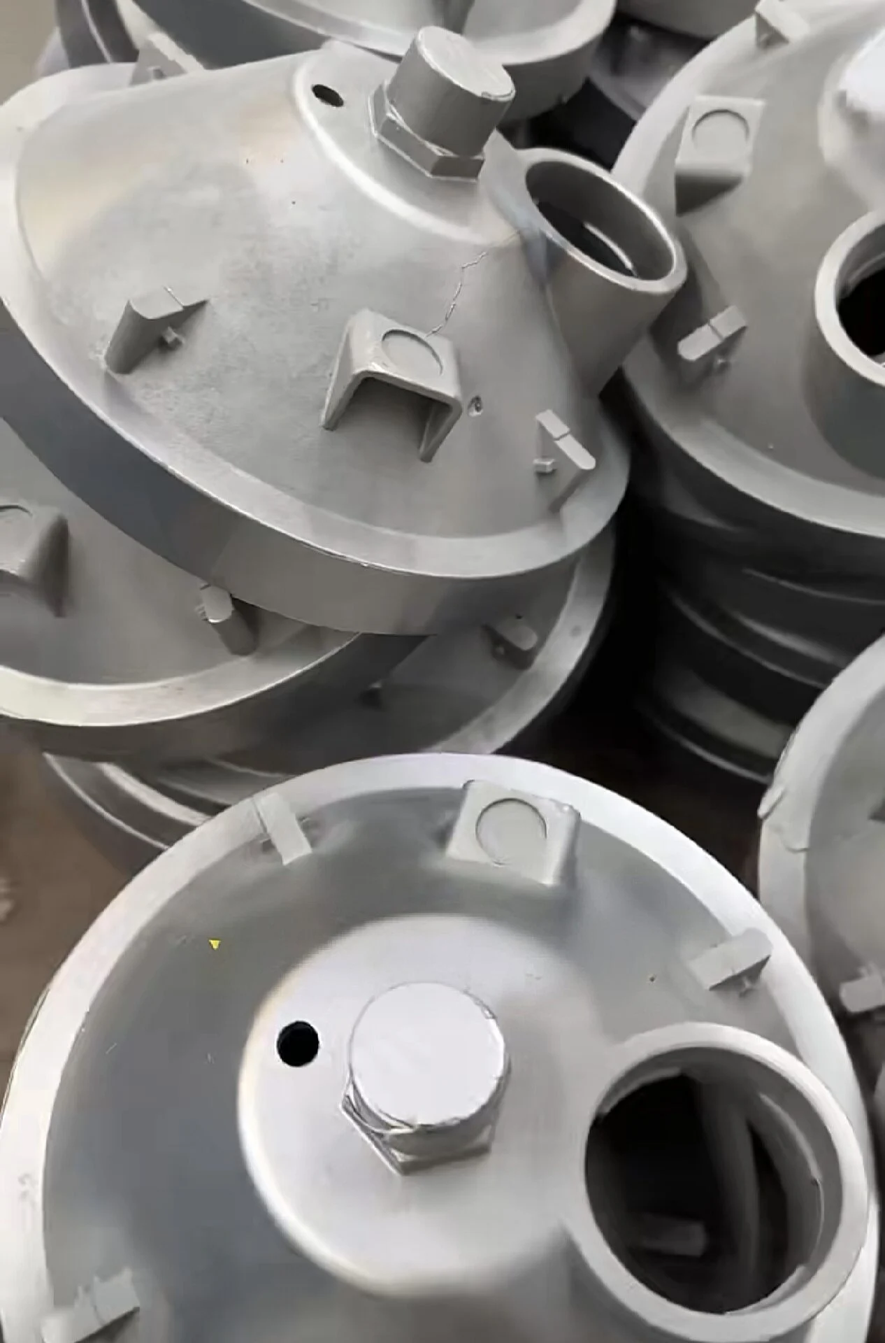 316L CF3M stainless steel investment cast valve body and chemical components