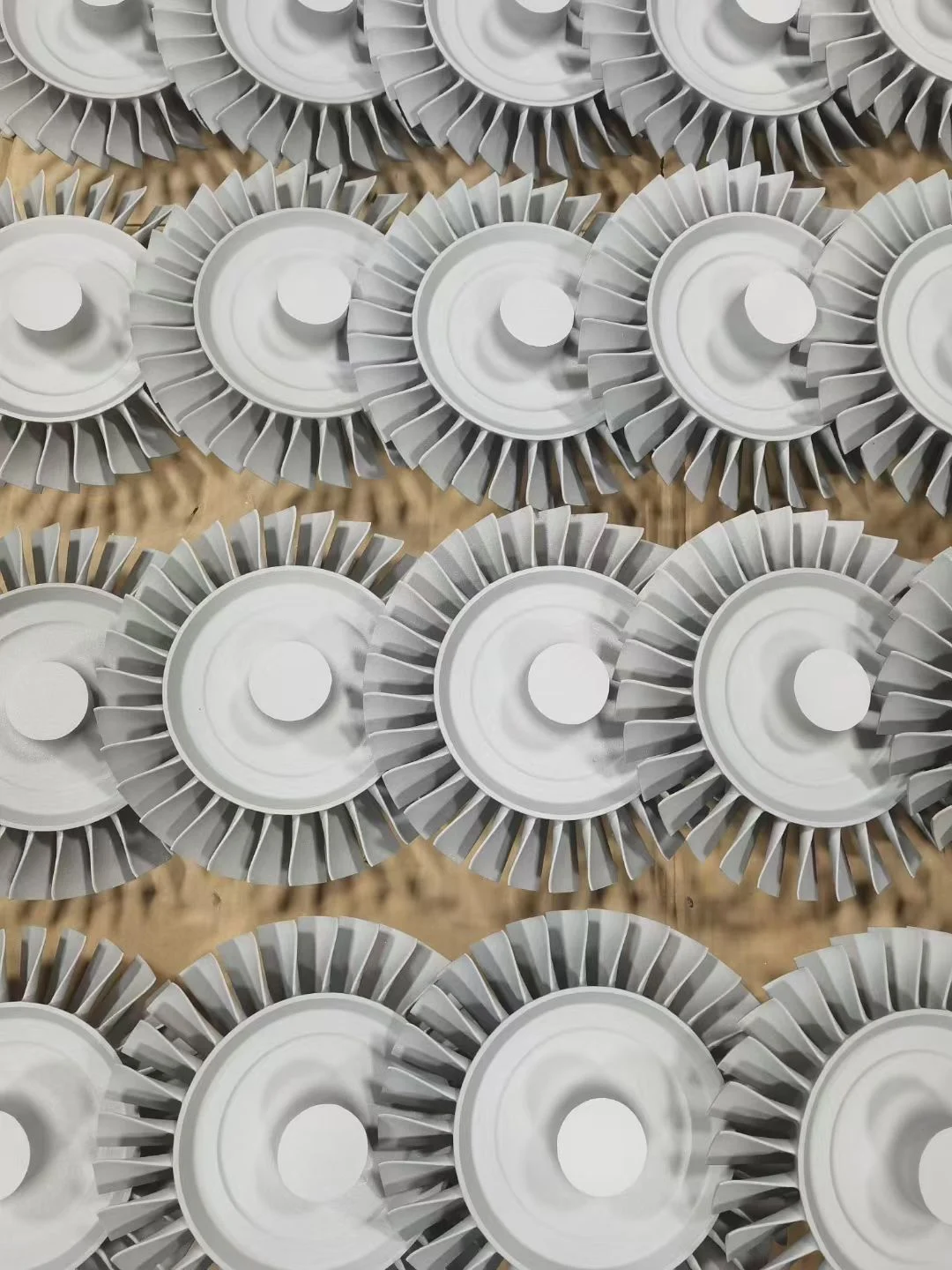 Aerospace superalloy turbine components and engine hot section castings