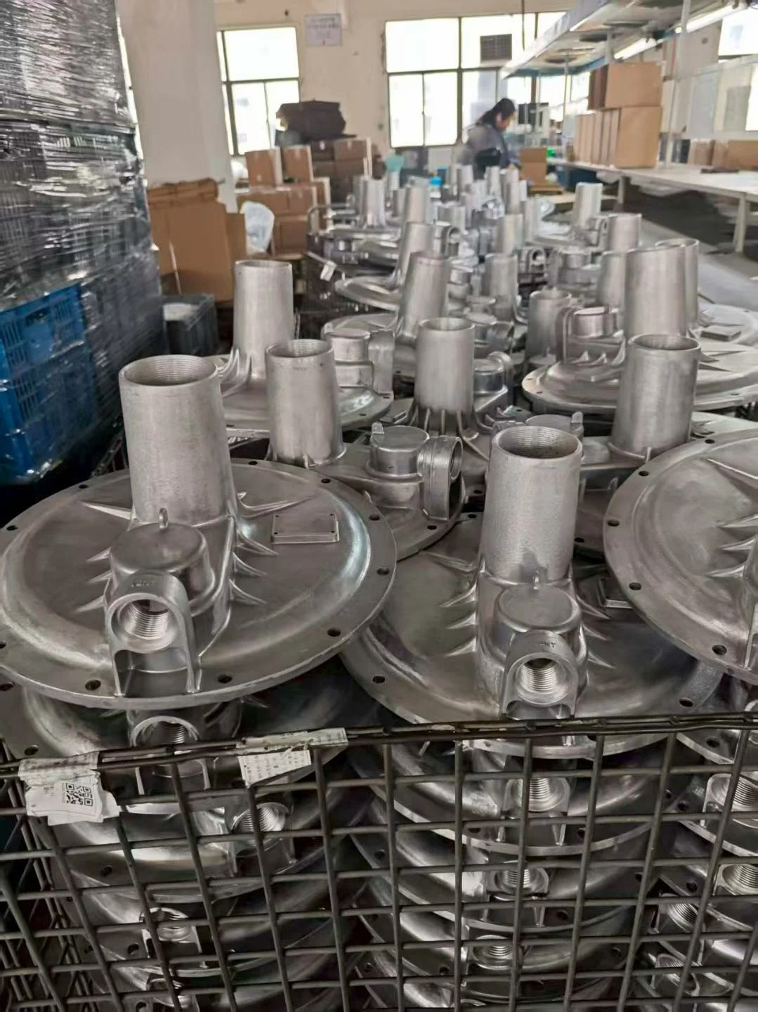 CNC 5-axis sealing face machining of duplex stainless steel pressure reducing valve body with precision fixture