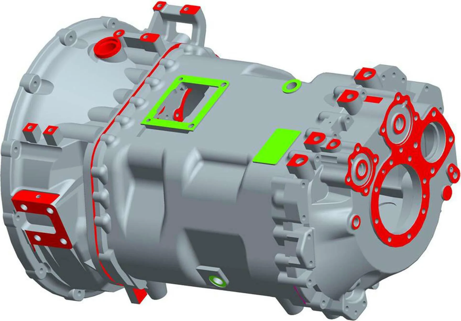Engineering review for precision gearbox and exhaust components