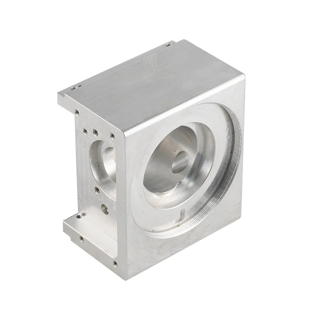 Finished CNC machined automotive part with strict tolerances