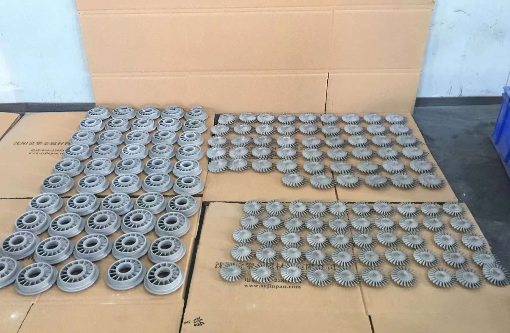 High Temperature Superalloy Turbine Blade Component