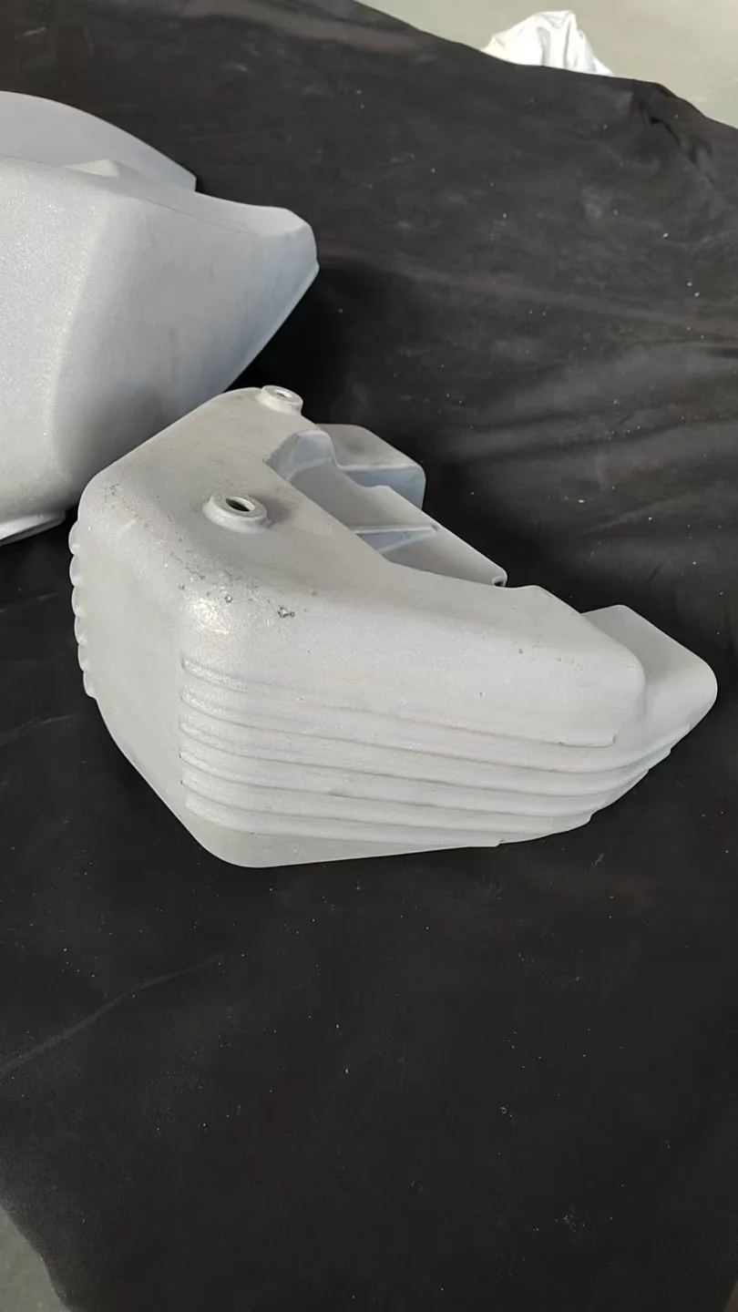 Industrial heat-resistant aluminum exhaust assemblies and custom turbo manifolds