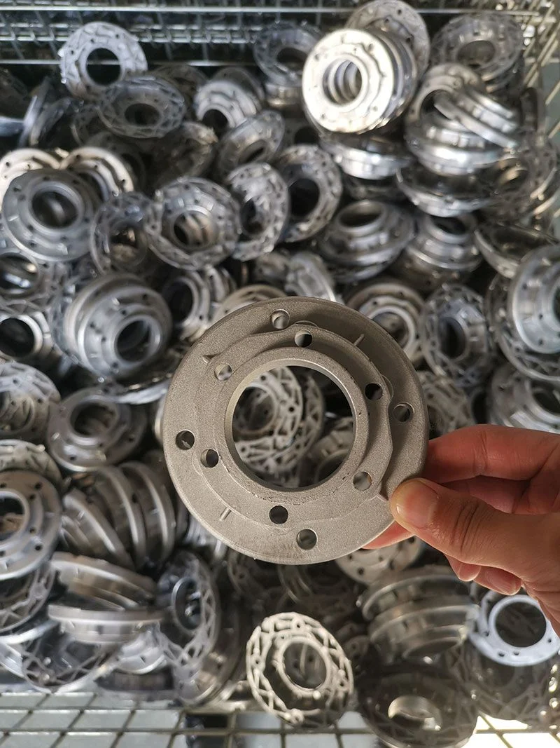 Lightweight aluminum gearbox housing investment casting