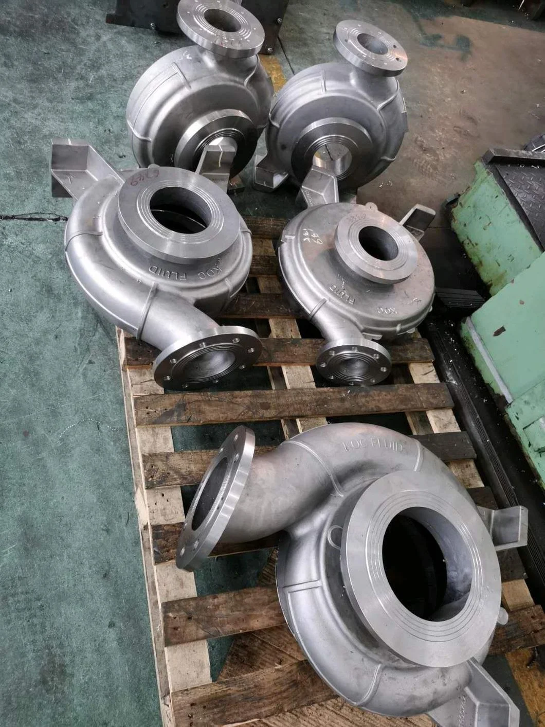 Stainless steel investment casting 316L and duplex steel casting components