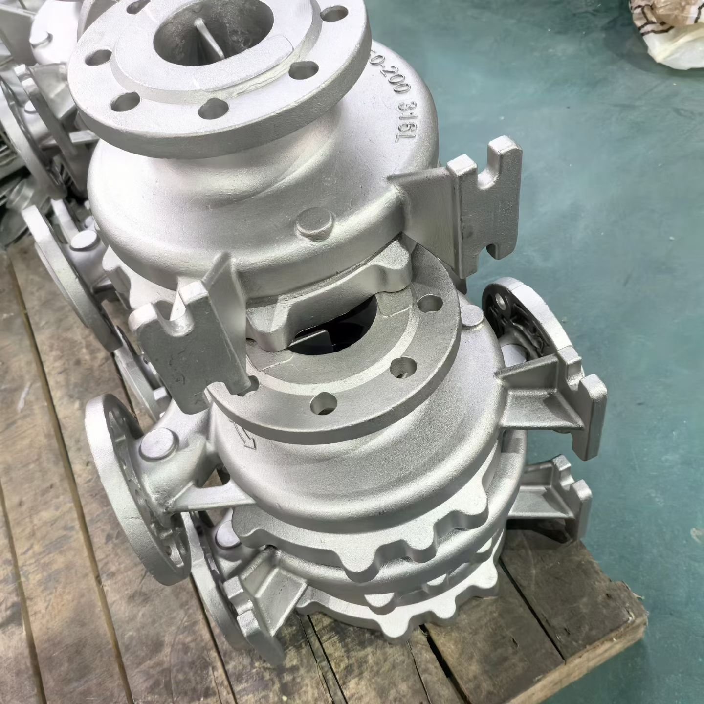 Valve bodies for aggressive media