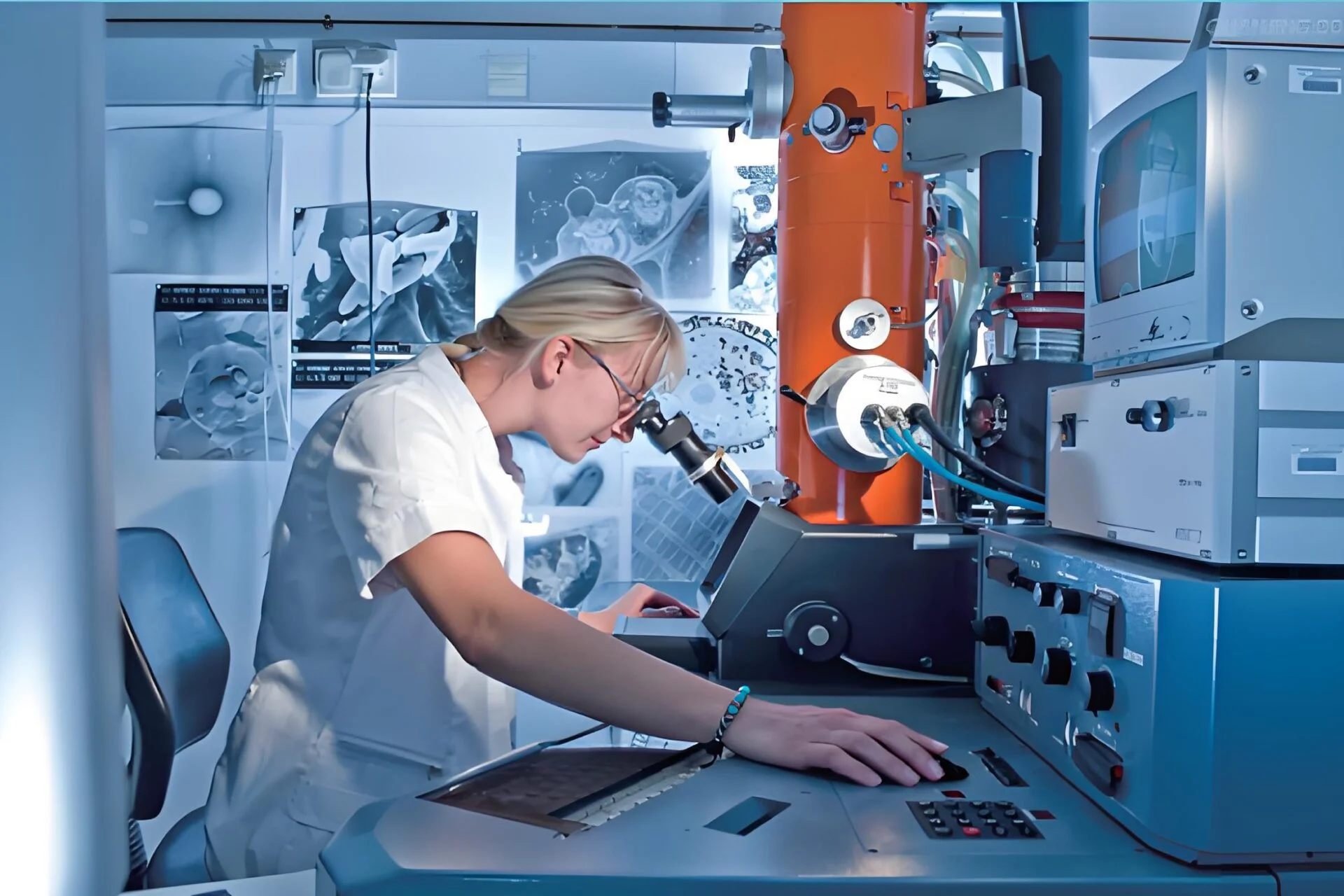 VastCasting Metallurgical Material Testing Laboratory - Duplex Steel Microstructure