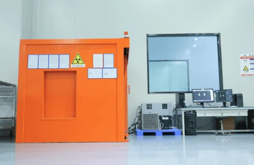 VastCasting quality assurance laboratory with optical emission spectrometer and CMM equipment for duplex valve quality control