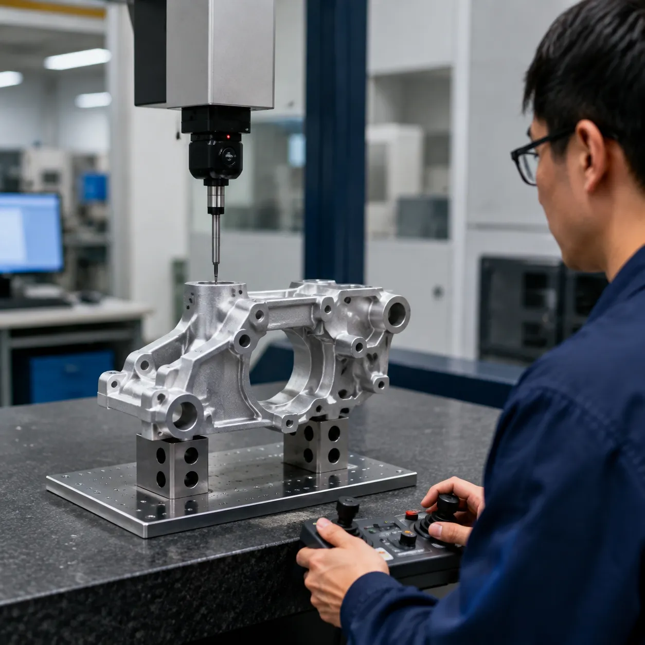 A356 aluminum investment casting quality testing