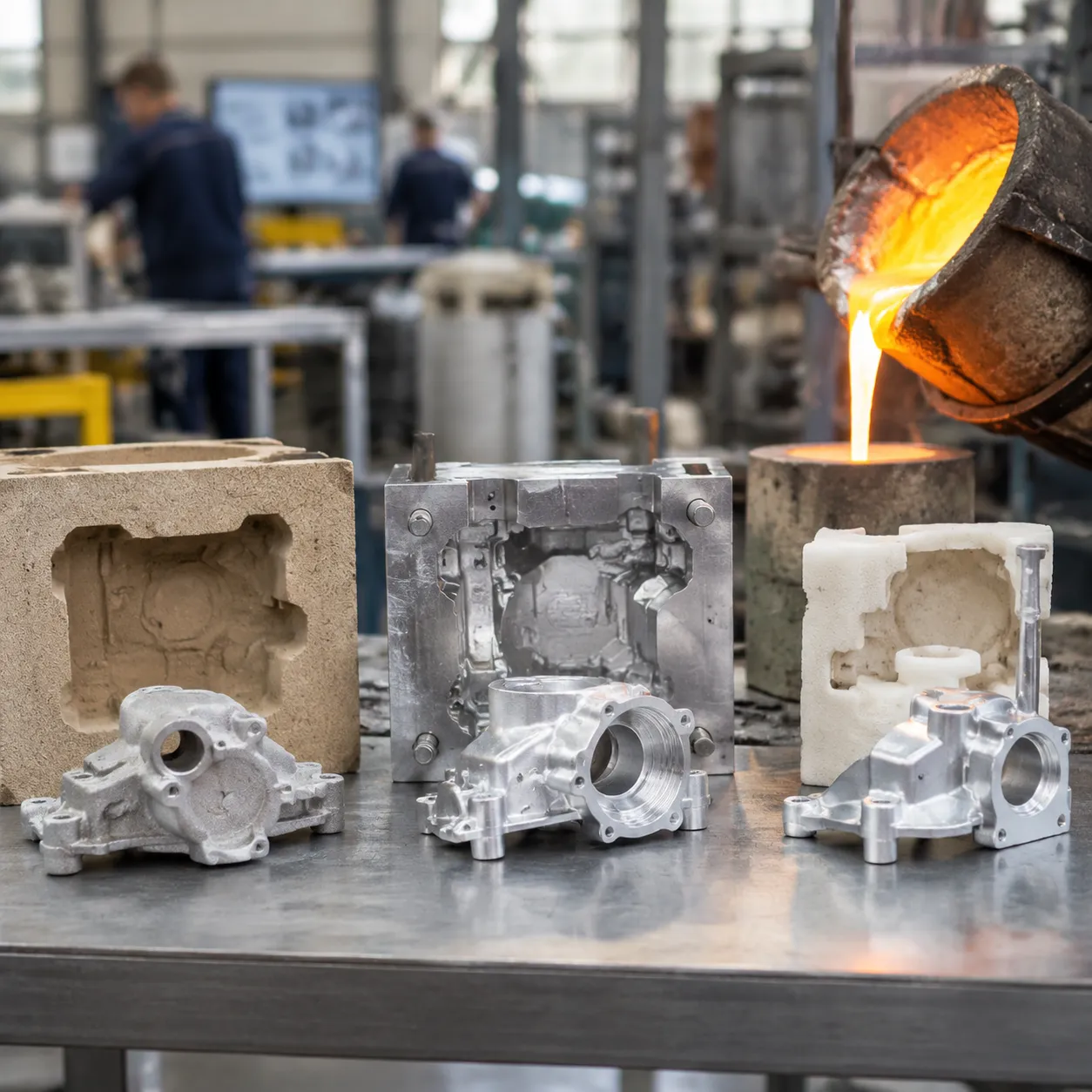 Aluminium Casting Process Comparison
