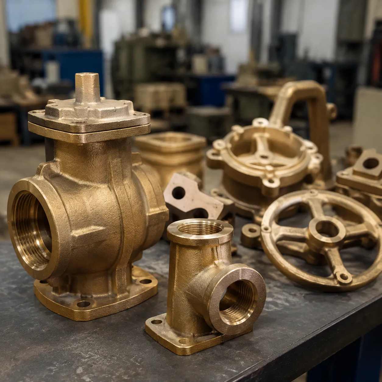 Bronze investment casting applications