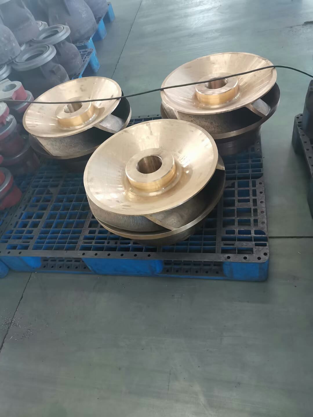 Precision Bronze Pump Impeller Castings